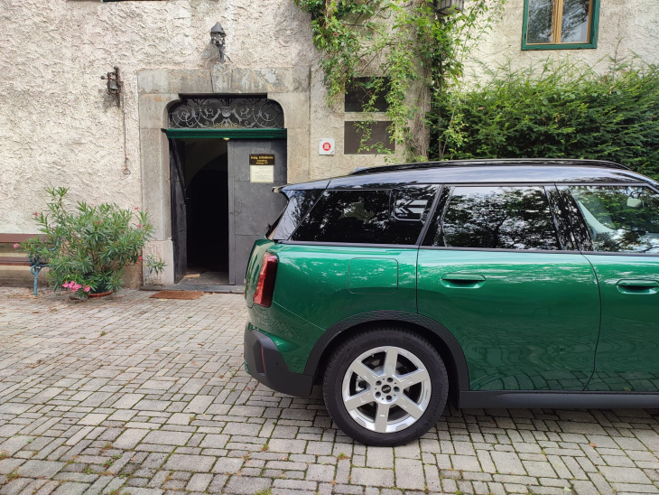 mini cooper se countryman all4 im test