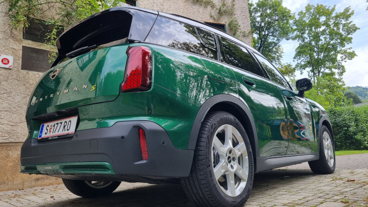 mini cooper se countryman all4 im test