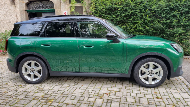 mini cooper se countryman all4 im test