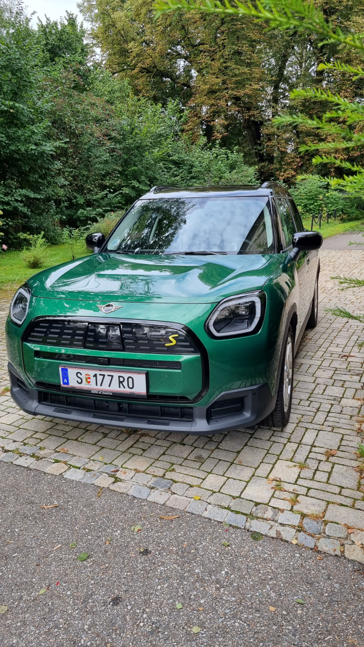 mini cooper se countryman all4 im test