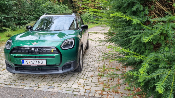 mini cooper se countryman all4 im test