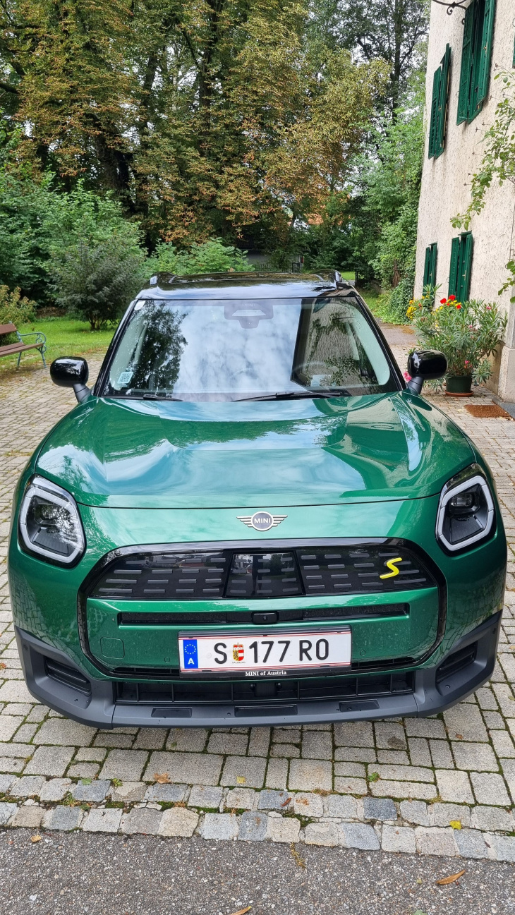 mini cooper se countryman all4 im test