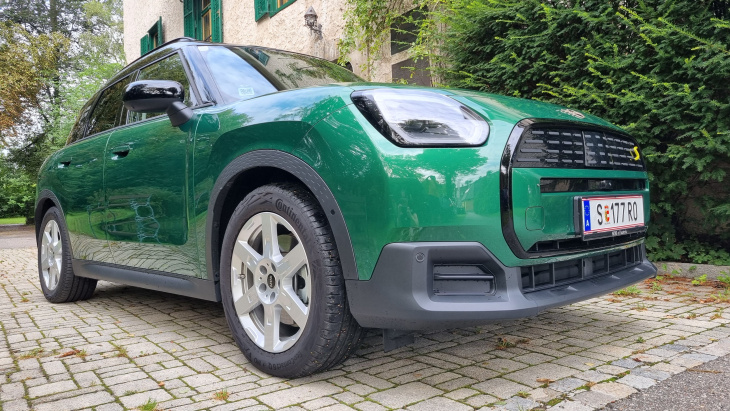 mini cooper se countryman all4 im test