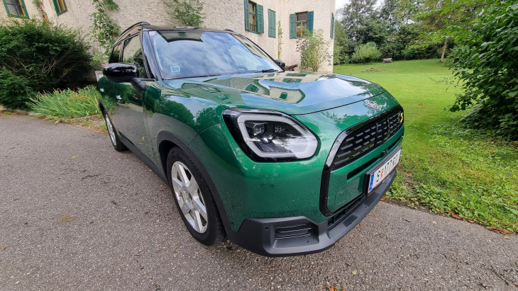 mini cooper se countryman all4 im test