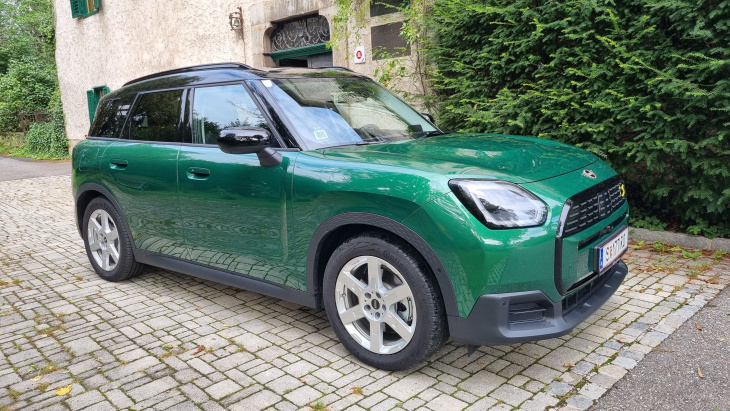 mini cooper se countryman all4 im test