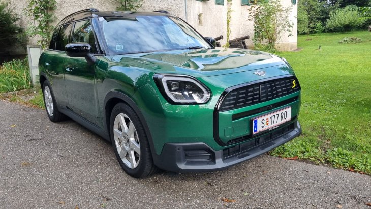 mini cooper se countryman all4 im test