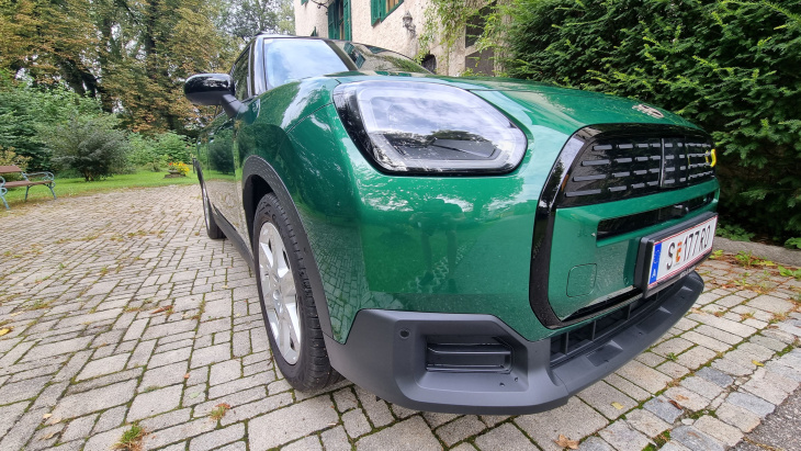 mini cooper se countryman all4 im test