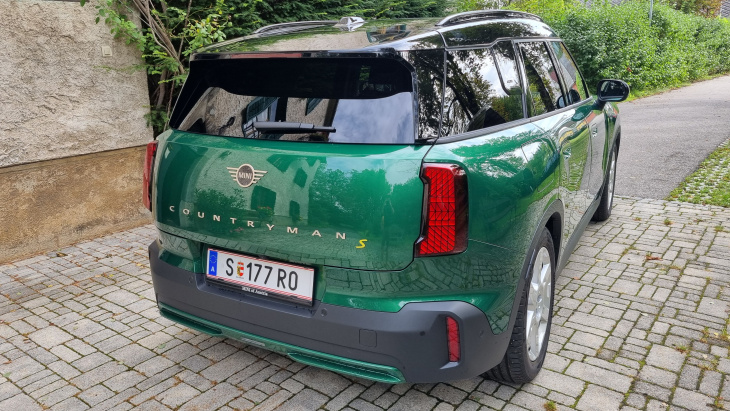 mini cooper se countryman all4 im test