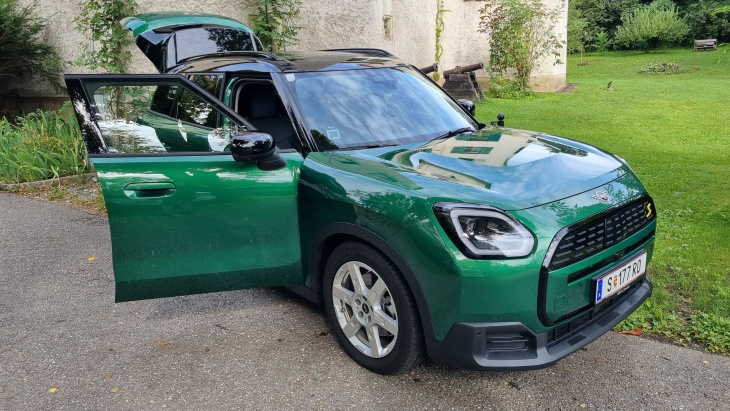 mini cooper se countryman all4 im test