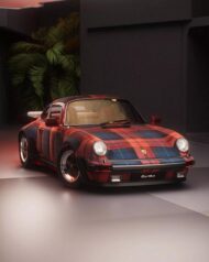 porsche feiert 50 jahre 911 turbo: tartan-design & lifestyle-kollektion