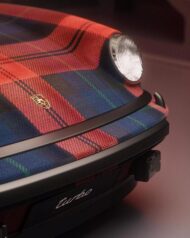 porsche feiert 50 jahre 911 turbo: tartan-design & lifestyle-kollektion