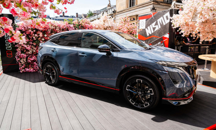 nissan ariya nismo: e-suv mit neuer topvariante