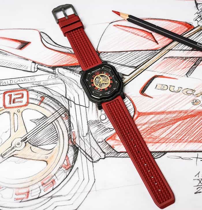 ducati bringt luxuriöse und exklusive uhr zum 30-jährigen jubiläum der 916 heraus