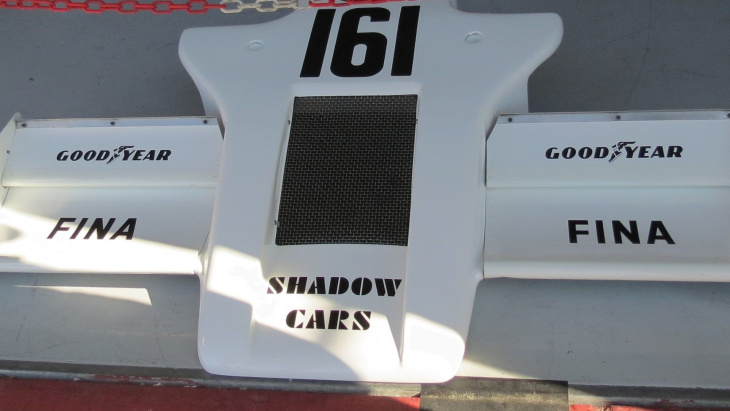 shadow dn8, fotos eines autos, das die formel 1 geprägt hat