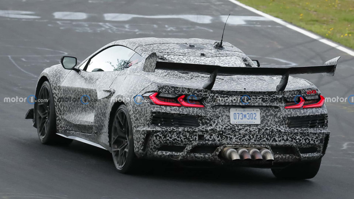 chevrolet corvette zora (2025) als erlkönig erwischt