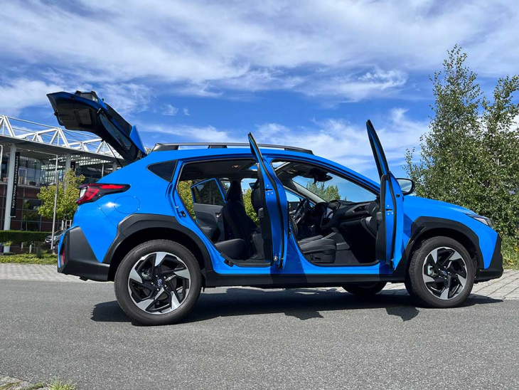 allrad und hybridisierter boxermotor: fahrbericht zum neuen subaru crosstrek