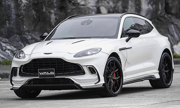 verbrenner, tuning, oberklasse, newsletter, news, luxusklasse, achtzylinder-motor, aston martin, aston martin dbx, aston martin dbx: bodykit von wald international