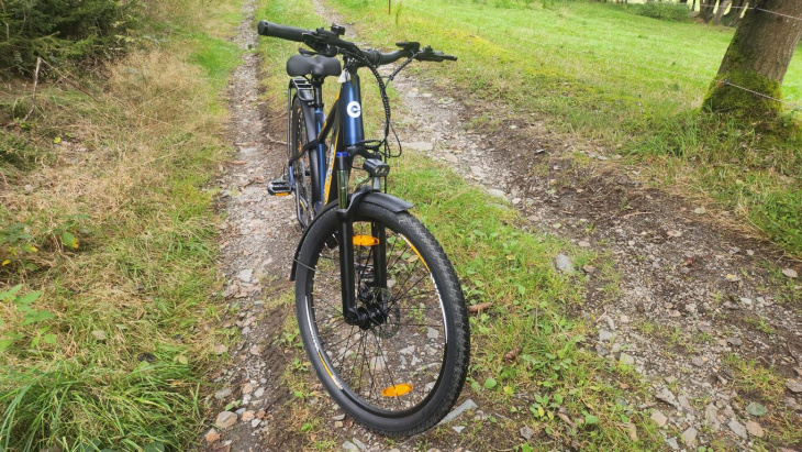 ausprobiert: das eleglide c1 st step-over trekkingrad mit mittelmotor