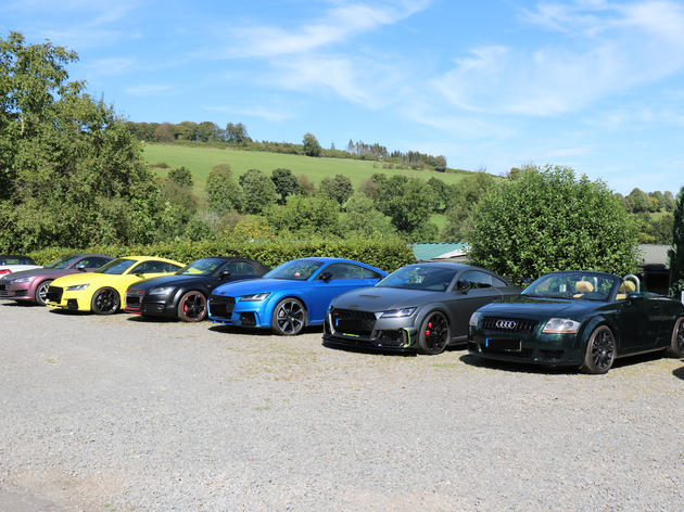 „nett, bis wir cabrio hören“: audi tt-fans treffen sich in nieder-holte