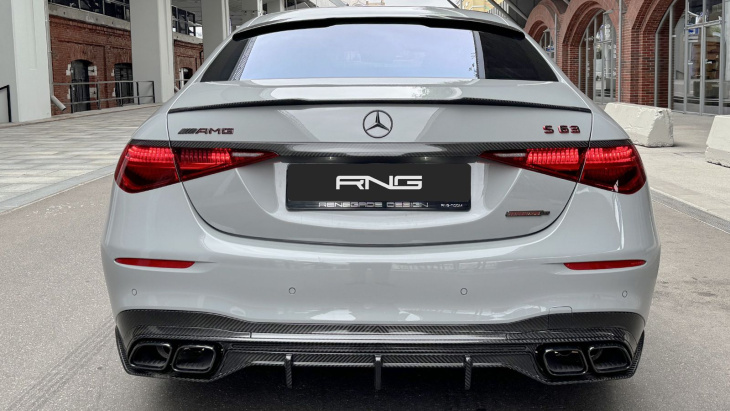 edel: rng limited carbon bodykit am mercedes-benz s63 (w223)