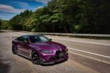 twilight purple bmw m4 von 3d design: wunderbare optik aus japan