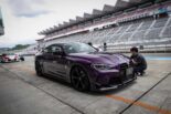 twilight purple bmw m4 von 3d design: wunderbare optik aus japan