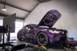 twilight purple bmw m4 von 3d design: wunderbare optik aus japan