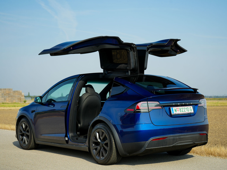 tesla model x dual motor im test