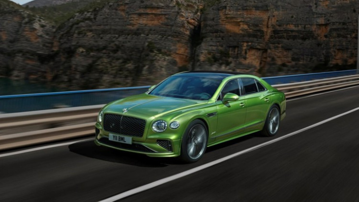 bentley flying spur: elektro-v8 statt w12