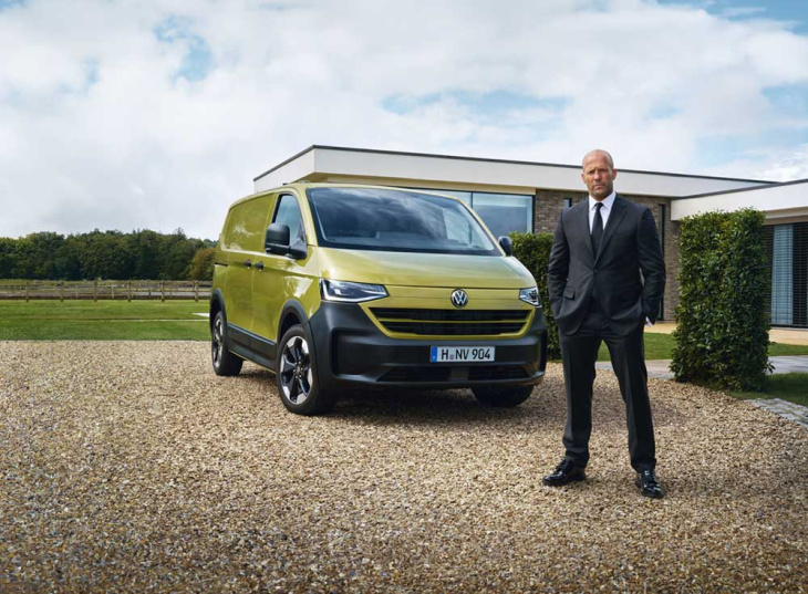 markenbotschafter: volkswagen enthüllt neue transporter-kampagne mit hollywoodstar jason statham