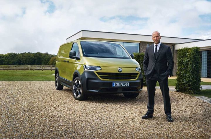 markenbotschafter: volkswagen enthüllt neue transporter-kampagne mit hollywoodstar jason statham