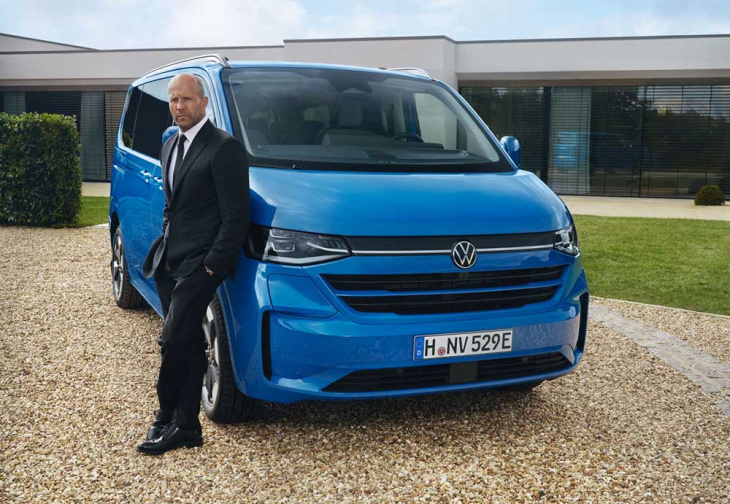 markenbotschafter: volkswagen enthüllt neue transporter-kampagne mit hollywoodstar jason statham