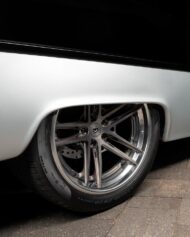 restomod chevrolet bel air pro touring auf vossen felgen