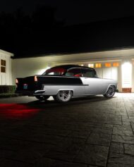 restomod chevrolet bel air pro touring auf vossen felgen