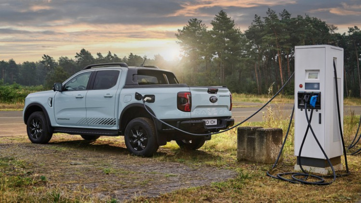 ford ranger phev: pick-up mit stecker