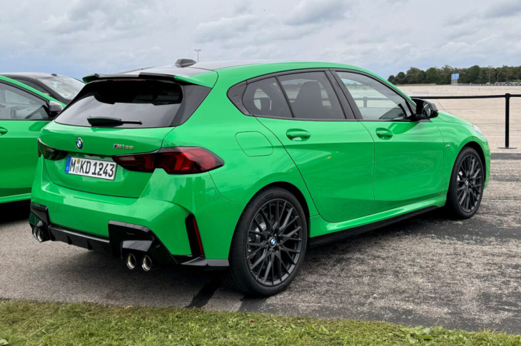 bmw 1er f70: signal green zeigt individual-potenzial am m135