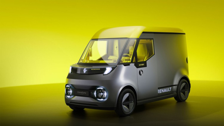 renault estafette concept: e-lieferwagen kommt in zwei jahren