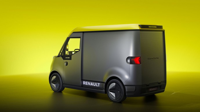 renault estafette concept: e-lieferwagen kommt in zwei jahren