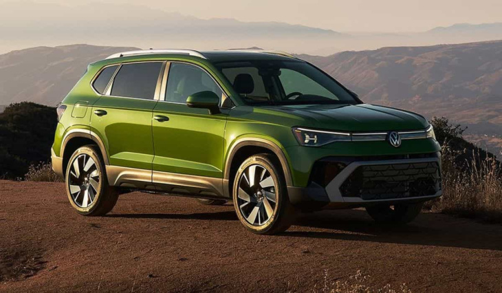 volkswagen taos 2025 erhält neues design, mehr leistung und technologische updates