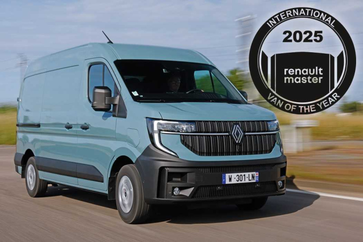 international van of the year 2025: renault ist master aller klassen