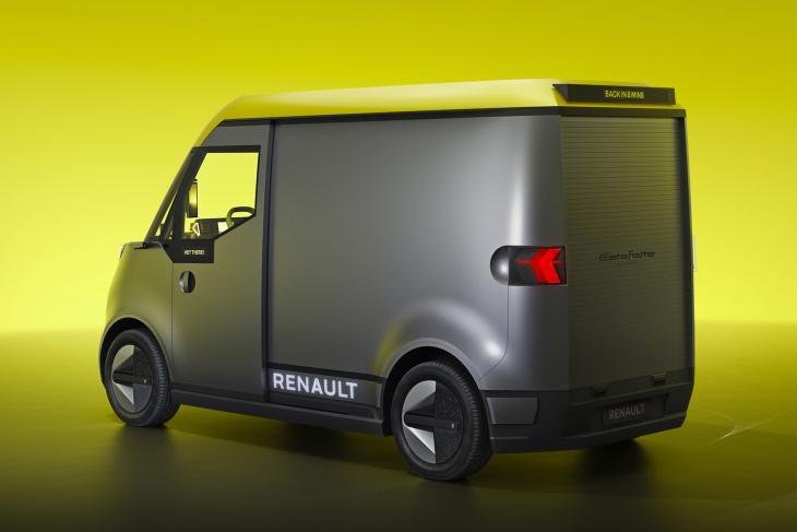 iaa: renault stellt neuartigen elektrotransporter estafette concept vor