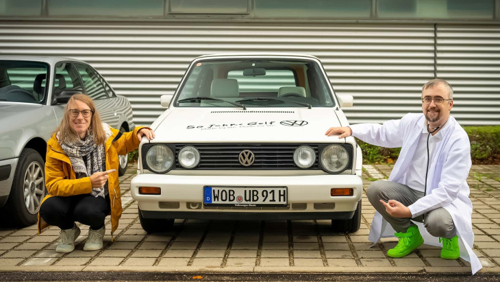 unterwegs im vw golf i cabrio von 1991: geschlossene gesellschaft