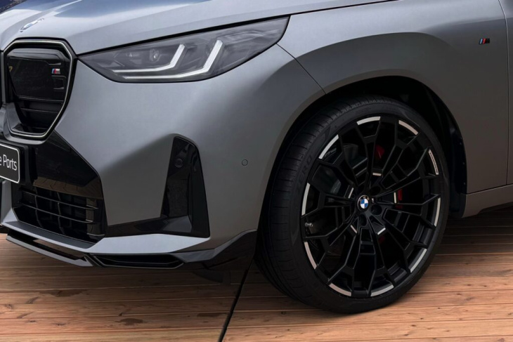 bmw x3 g45: frozen pure grey trifft m performance tuning