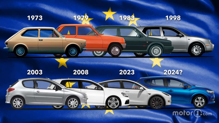 die meistverkauften autos in europa der letzten 50 jahre