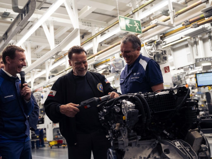 bmw werk steyr: arnie stellt auf 100 prozent erneuerbare um