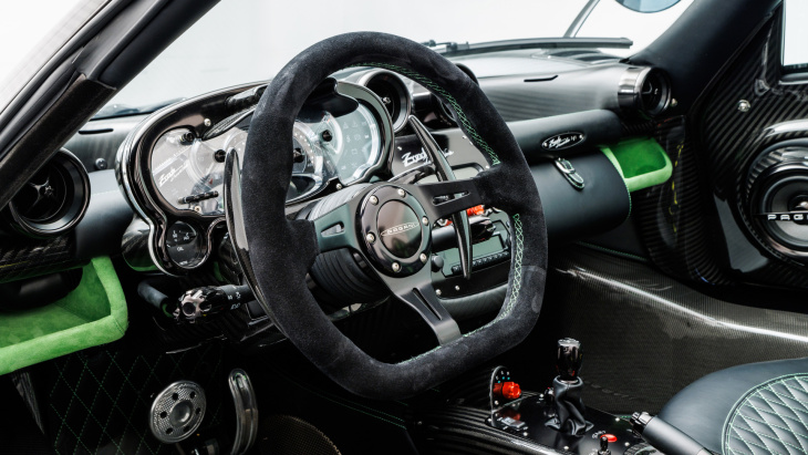 zu verkaufen: pagani zonda 760 roadster diamante verde 1of1