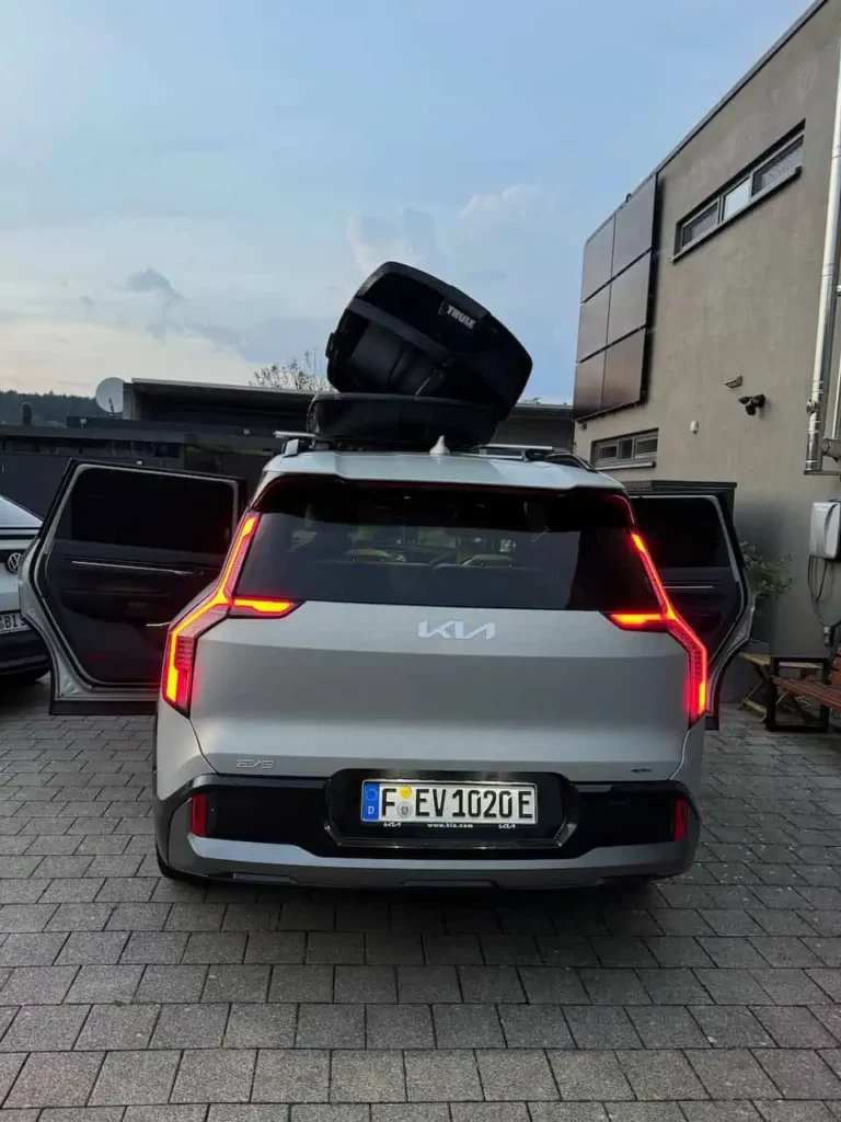 kia ev9 im praxistest: familienurlaub an der nordsee