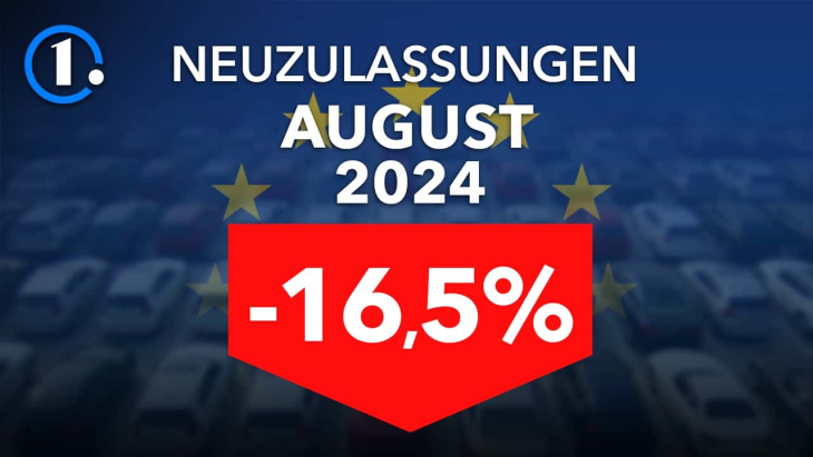 wer hat im august 2024 die meisten autos in europa verkauft?