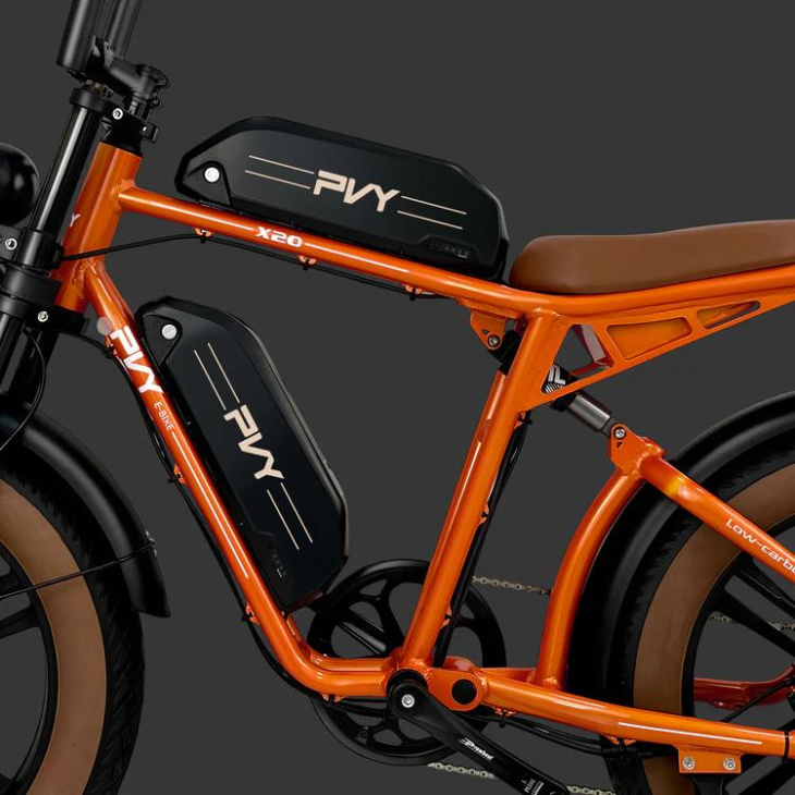 2024 pvy x20 e-fatbike: mopedlook und power pur!