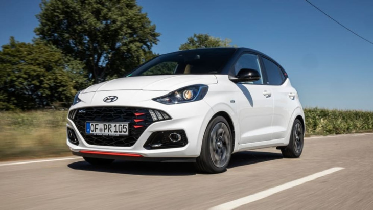 hyundai i10 n line: sieht aus wie eine rennsemmel - doch fährt er sich auch so?